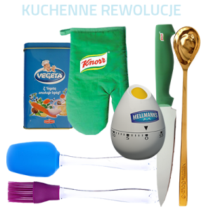 Akcesoria kuchenne, rękawice, fartuchy